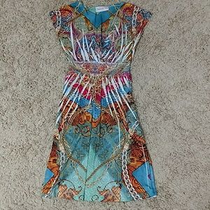 ⚛️SOLD⚛️ Multi Design Dress